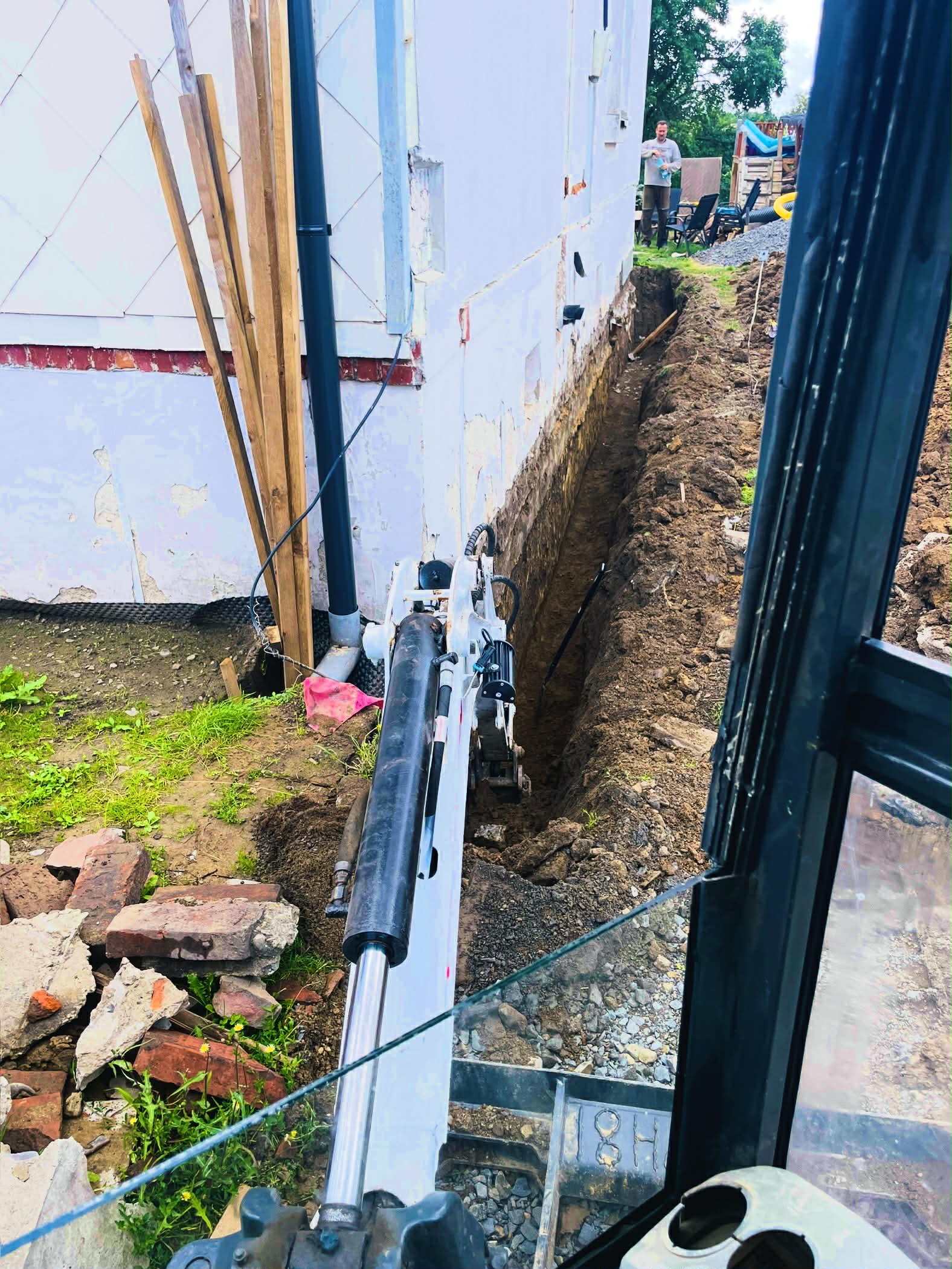 Výkopy a inženýrské sítě